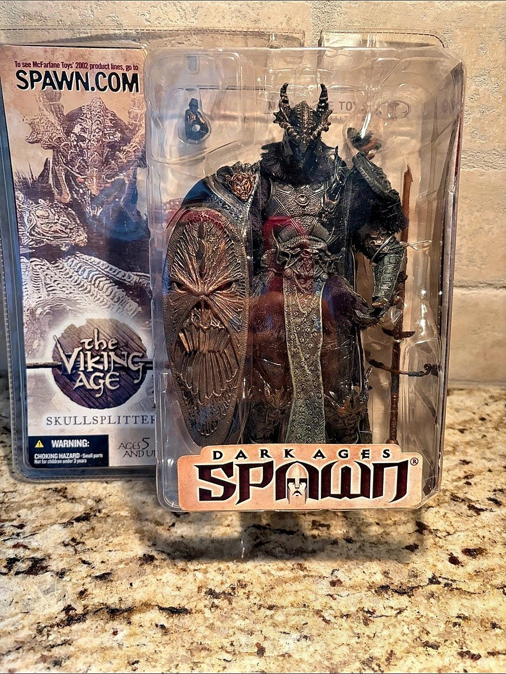 McFarlane Toys Skullsplitter Viking Age Action Figure NIB